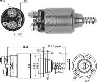 ERA ZM647 - Contacteur, démarreur cwaw.fr