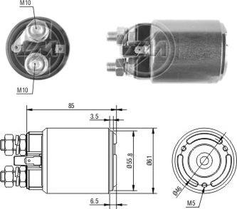 ERA ZM656 - Contacteur, démarreur cwaw.fr