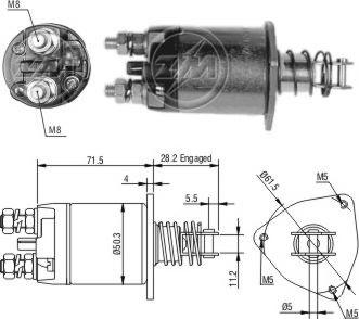 ERA ZM652 - Contacteur, démarreur cwaw.fr