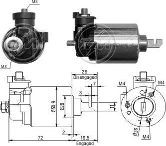 ERA ZM605 - Contacteur, démarreur cwaw.fr