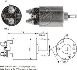 ERA ZM681 - Contacteur, démarreur cwaw.fr