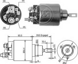 ERA ZM671 - Contacteur, démarreur cwaw.fr