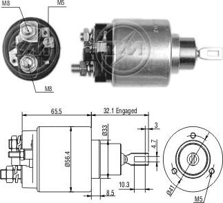 ERA ZM677 - Contacteur, démarreur cwaw.fr