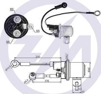 ERA ZM1428 - Contacteur, démarreur cwaw.fr