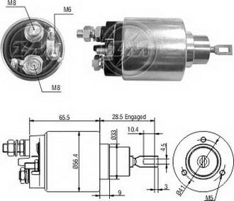 ERA ZM1479 - Contacteur, démarreur cwaw.fr