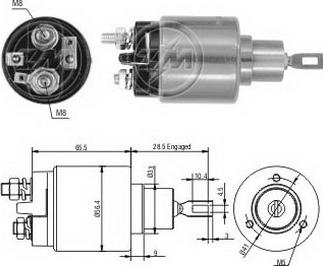 ERA ZM1573 - Contacteur, démarreur cwaw.fr