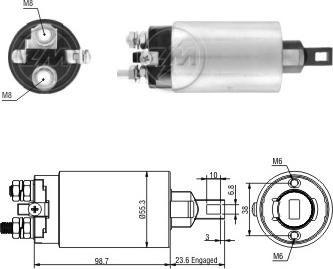 ERA ZM1895 - Contacteur, démarreur cwaw.fr