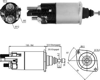 ERA ZM1840 - Contacteur, démarreur cwaw.fr