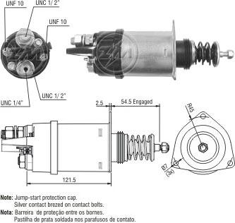 ERA ZM1362 - Contacteur, démarreur cwaw.fr