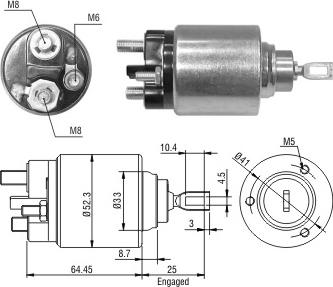 ERA ZM1371 - Contacteur, démarreur cwaw.fr