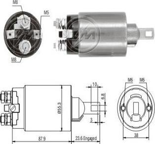 ERA ZM894 - Contacteur, démarreur cwaw.fr