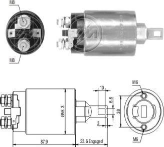 ERA ZM896 - Contacteur, démarreur cwaw.fr