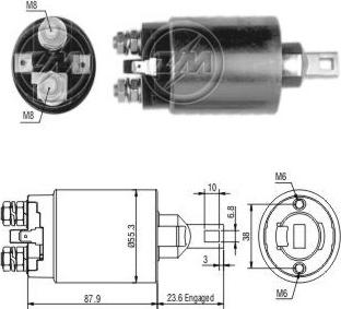 ERA ZM891 - Contacteur, démarreur cwaw.fr