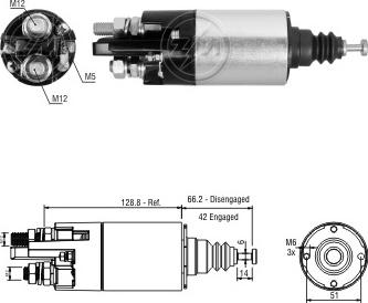 ERA ZM842 - Contacteur, démarreur cwaw.fr