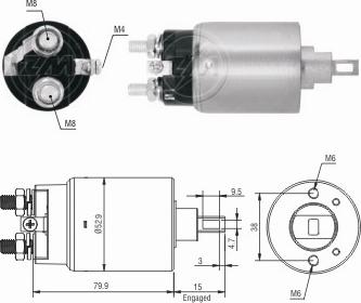 ERA ZM3981 - Contacteur, démarreur cwaw.fr