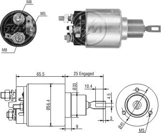 ERA ZM3973 - Contacteur, démarreur cwaw.fr