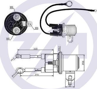 ERA ZM3428 - Contacteur, démarreur cwaw.fr