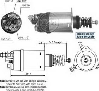 ERA ZM355 - Contacteur, démarreur cwaw.fr