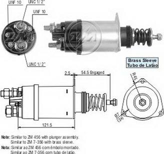 ERA ZM356 - Contacteur, démarreur cwaw.fr