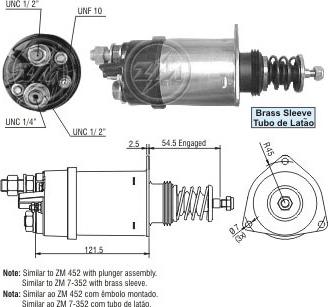 ERA ZM352 - Contacteur, démarreur cwaw.fr