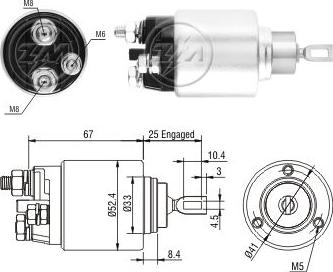 ERA ZM3381 - Contacteur, démarreur cwaw.fr