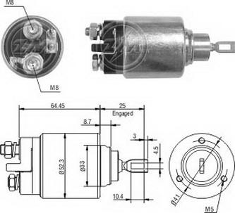 ERA ZM372 - Contacteur, démarreur cwaw.fr