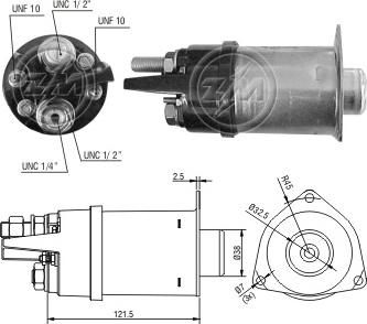 ERA ZM2452 - Contacteur, démarreur cwaw.fr