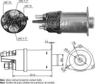 ERA ZM2461 - Contacteur, démarreur cwaw.fr