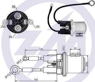 ERA ZM2408 - Contacteur, démarreur cwaw.fr