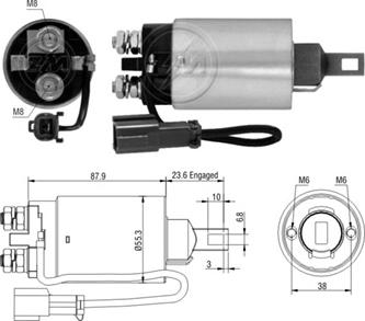 ERA ZM2896 - Contacteur, démarreur cwaw.fr