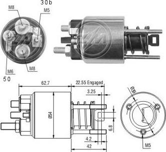 ERA ZM2395 - Contacteur, démarreur cwaw.fr