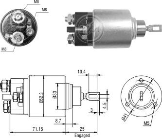 ERA ZM2371 - Contacteur, démarreur cwaw.fr