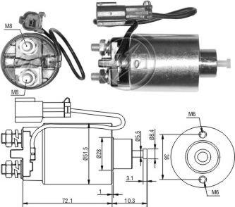 ERA ZM793 - Contacteur, démarreur cwaw.fr