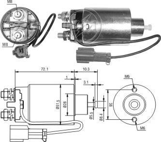 ERA ZM792 - Contacteur, démarreur cwaw.fr