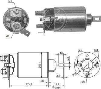 ERA ZM797 - Contacteur, démarreur cwaw.fr