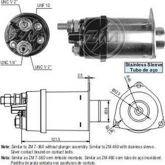 ERA ZM7460 - Contacteur, démarreur cwaw.fr