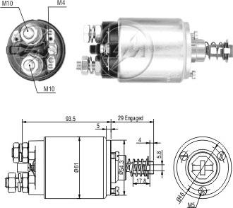 ERA ZM740 - Contacteur, démarreur cwaw.fr