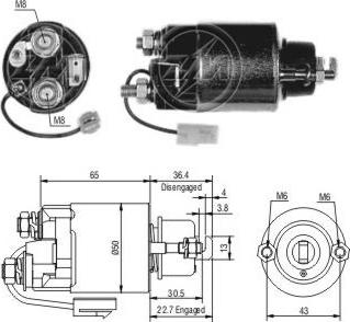 ERA ZM704 - Contacteur, démarreur cwaw.fr