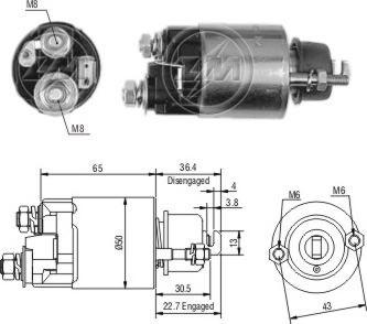 ERA ZM703 - Contacteur, démarreur cwaw.fr