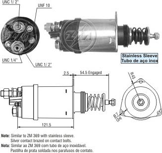 ERA ZM7369 - Contacteur, démarreur cwaw.fr