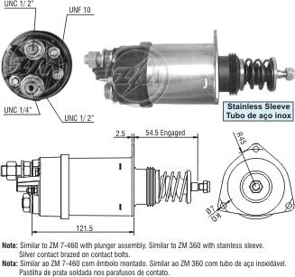 ERA ZM7360 - Contacteur, démarreur cwaw.fr