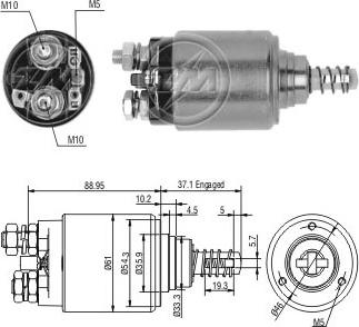 ERA ZM731 - Contacteur, démarreur cwaw.fr