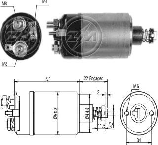 ERA ZM727 - Contacteur, démarreur cwaw.fr