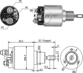 ERA ZM775 - Contacteur, démarreur cwaw.fr