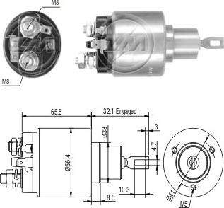 ERA ZM773 - Contacteur, démarreur cwaw.fr