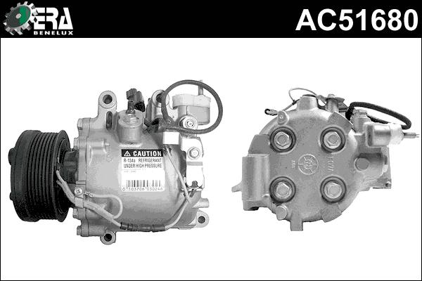 ERA Benelux AC51680 - Compresseur, climatisation cwaw.fr