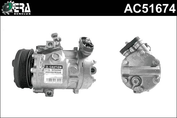 ERA Benelux AC51674 - Compresseur, climatisation cwaw.fr