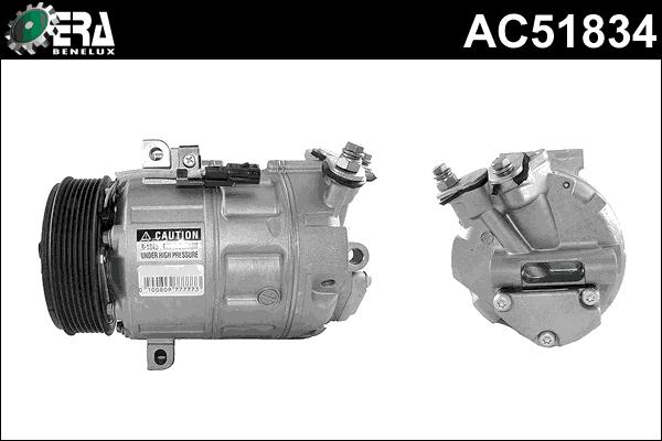 ERA Benelux AC51834 - Compresseur, climatisation cwaw.fr