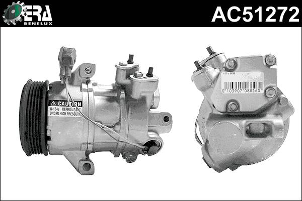 ERA Benelux AC51272 - Compresseur, climatisation cwaw.fr