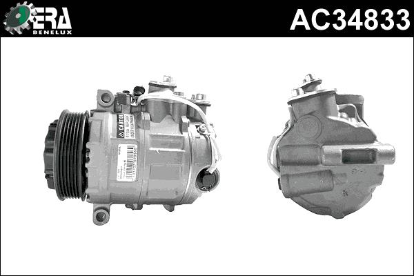 ERA Benelux AC34833 - Compresseur, climatisation cwaw.fr